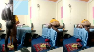 Kannada maid fucked by Nigerian guy in bangalore flat